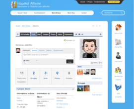 Illustration Hôpital Affinité encouragé par « Doctors 2.0 et Vous »