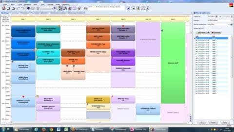 Illustration TimeWise gère les agendas multi-praticiens