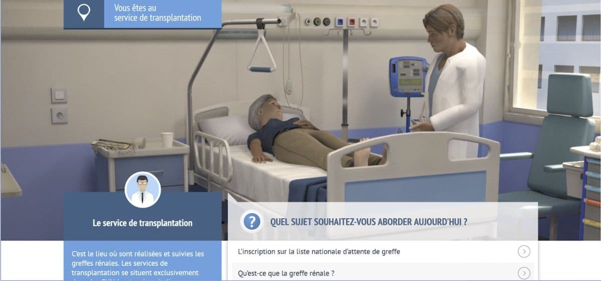 Illustration Ville du rein : un parcours de soins au format web