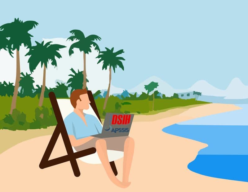 Illustration Cahier de vacances 2019 du RSSI