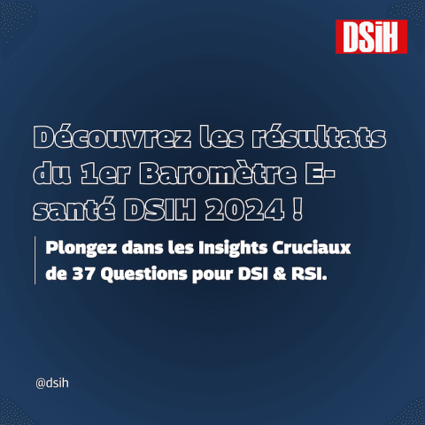 Illustration Découvrez les résultats du premier baromètre E-Santé DSIH