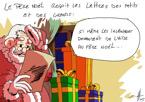 Illustration Ma lettre au Père Noël 2024