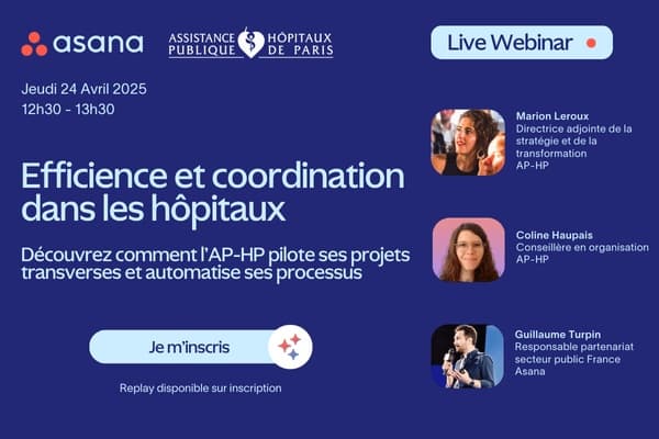 Illustration Webinaire – Coordination & Automatisation : La nouvelle gestion du travail des hôpitaux avec l’AP-HP