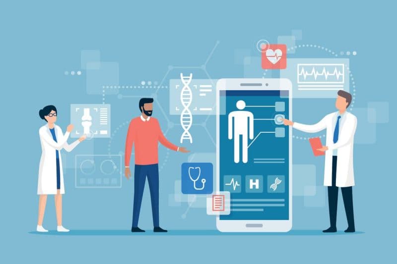 Illustration L’intelligence artificielle pour un meilleur service public, y compris dans le domaine de la santé