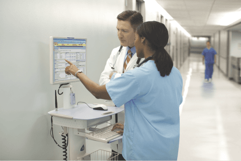 Illustration Les apports du Dossier Patient Informatisé Millennium dans les pratiques soignantes