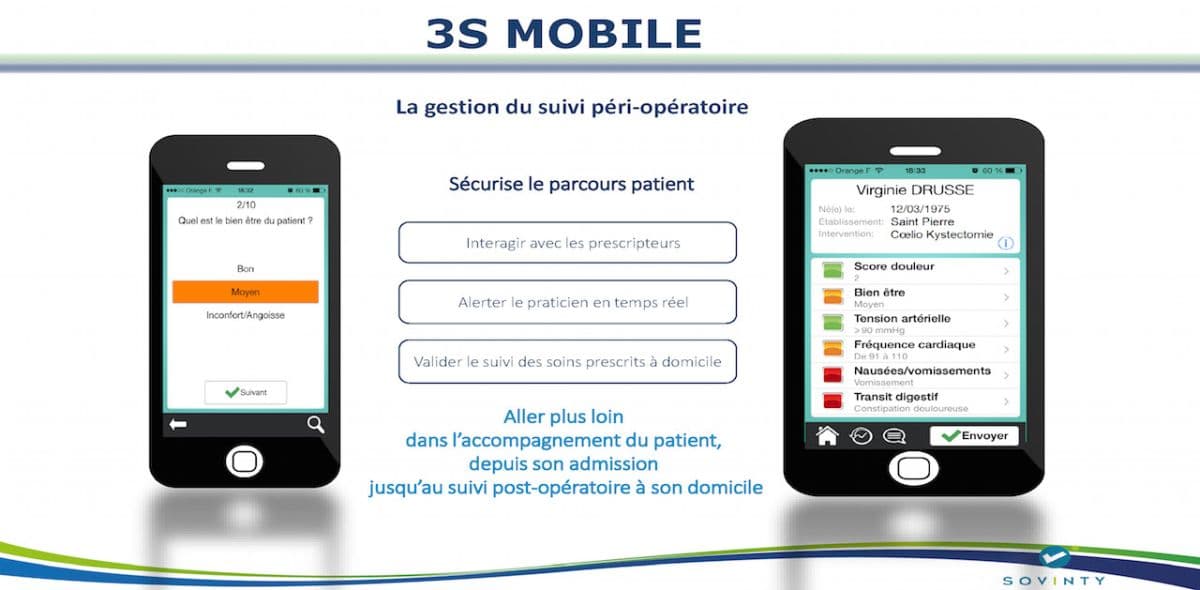 Illustration SOVINTY 3S Mobile : une solution de suivi opératoire installée en quelques heures
