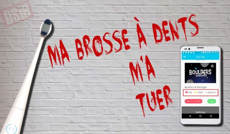 Illustration Ma brosse à dents « m’a tuer »
