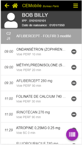 Illustration Contrôler et tracer en direct l’administration des chimiothérapies