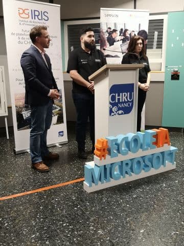 Illustration 13ème Ecole IA Microsoft powered by Simplon : Inauguration de la première promotion dédiée à la santé et abritée au sein du Centre Hospitalier Régional Universitaire de Nancy