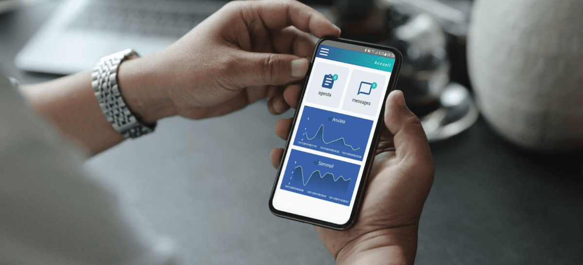 Illustration TMM software intègre dans son application apTeleCare une solution de suivi psychologique à destination des soignants