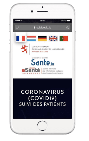 Illustration Maela a été retenue par le Ministère de la Santé du Luxembourg pour déployer sa plate-forme de télésuivi dans tout le pays en un temps record et permettre ainsi le télésuivi du COVID19