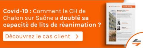 Illustration Covid-19 : le CH de Chalon sur Saône double sa capacité de lits en réanimation avec Enovacom