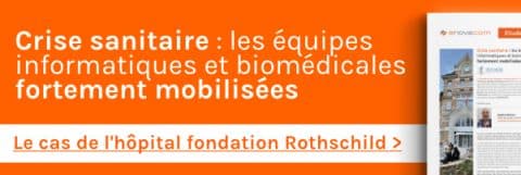 Illustration Hôpital fondation Rothschild : les équipes informatiques et biomédicales fortement mobilisées durant la crise sanitaire