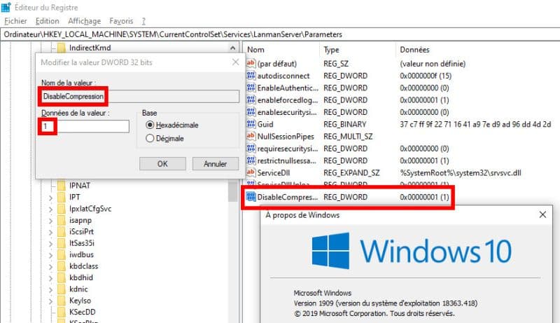 Illustration SMBGhost revient hanter les systèmes Windows 1903 et 1909