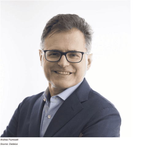 Illustration Andrea Fiumicelli prend la direction du groupe Dedalus comme CEO
