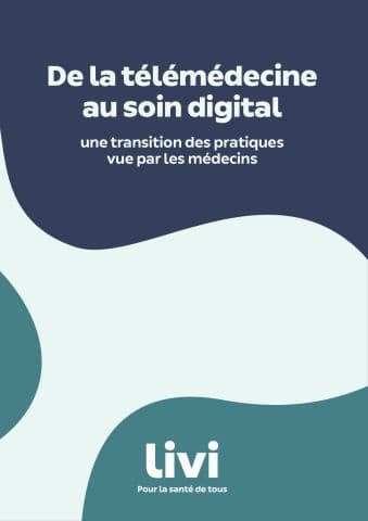 Illustration Pour la transition de la télémédecine vers le soin digital