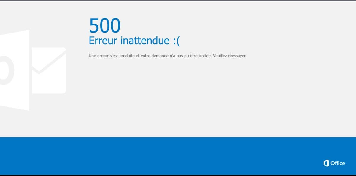 Illustration Dernier patch critique Exchange : dents en bois et jambe en mousse