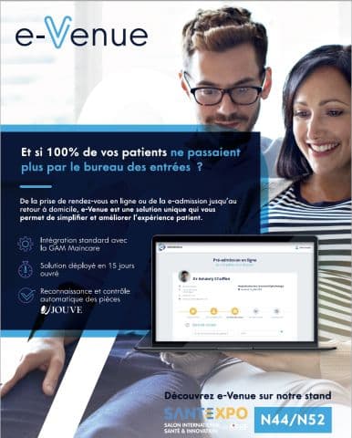 Illustration Relation patient/hôpital : les services numériques au service de sa modernisation et de sa simplification