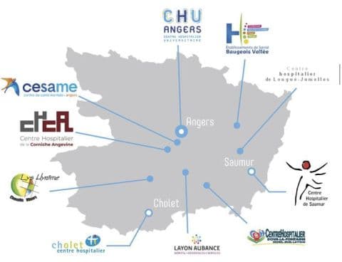 Illustration Le Groupement Hospitalier de Territoire de Maine-et-Loire déploie le Dossier Patient Informatisé Sillage