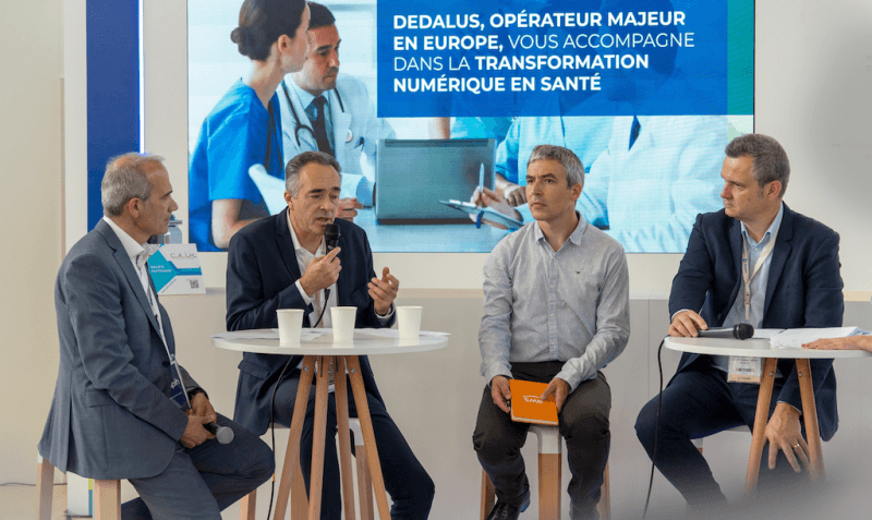 Illustration En direct de SANTEXPO 2022 : Pour Dedalus et ses partenaires Claranet et AWS, le cloud est « une transformation inévitable » pour les SI de santé