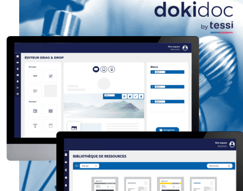 Illustration Vu à SantExpo 2022 : Tessi dévoile DOKIDOC, sa solution d’envoi multicanal de documents médicaux et administratifs