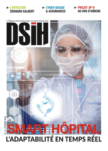Illustration A la une de DSIH 37 | Smart hôpital : l’adaptabilité en temps réel