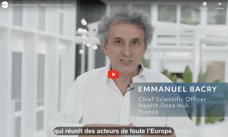 Illustration Coup d’envoi officiel pour le pilote de l’Espace européen des données de santé