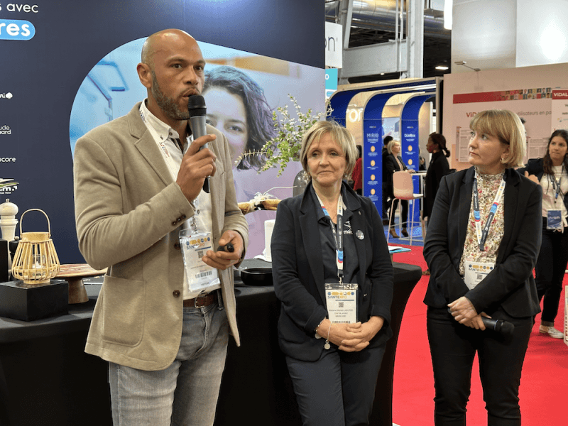 Illustration En direct de Santexpo - La solution M-GAM de Maincare au cœur des projets SIMPHONIE