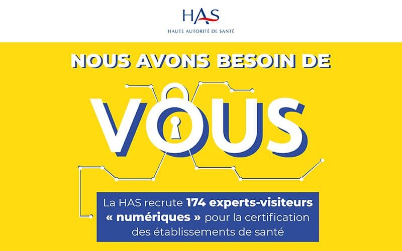 Illustration La HAS recrute 174 nouveaux experts-visiteurs numériques