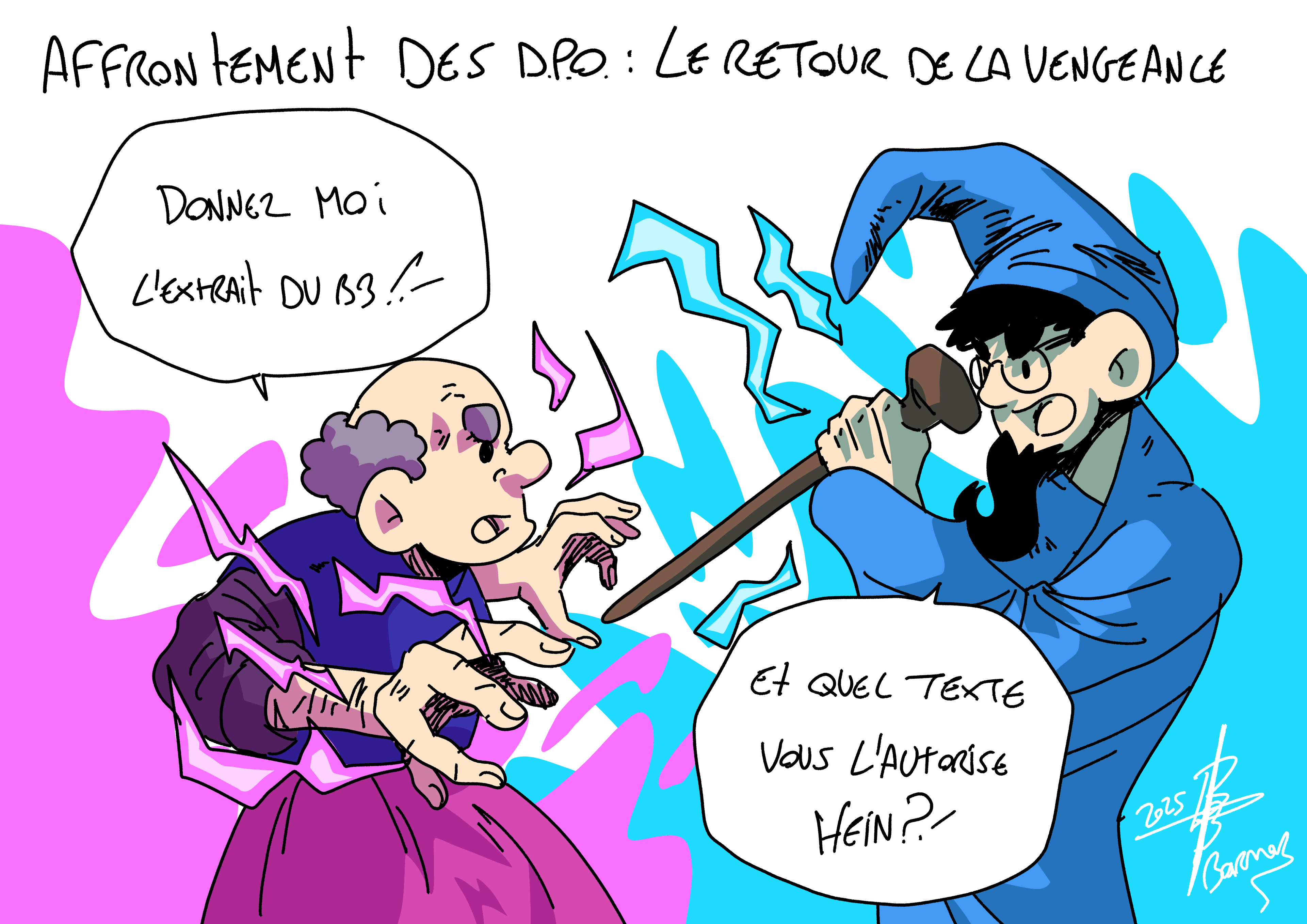 Illustration Le RGPD et Louis Armstrong