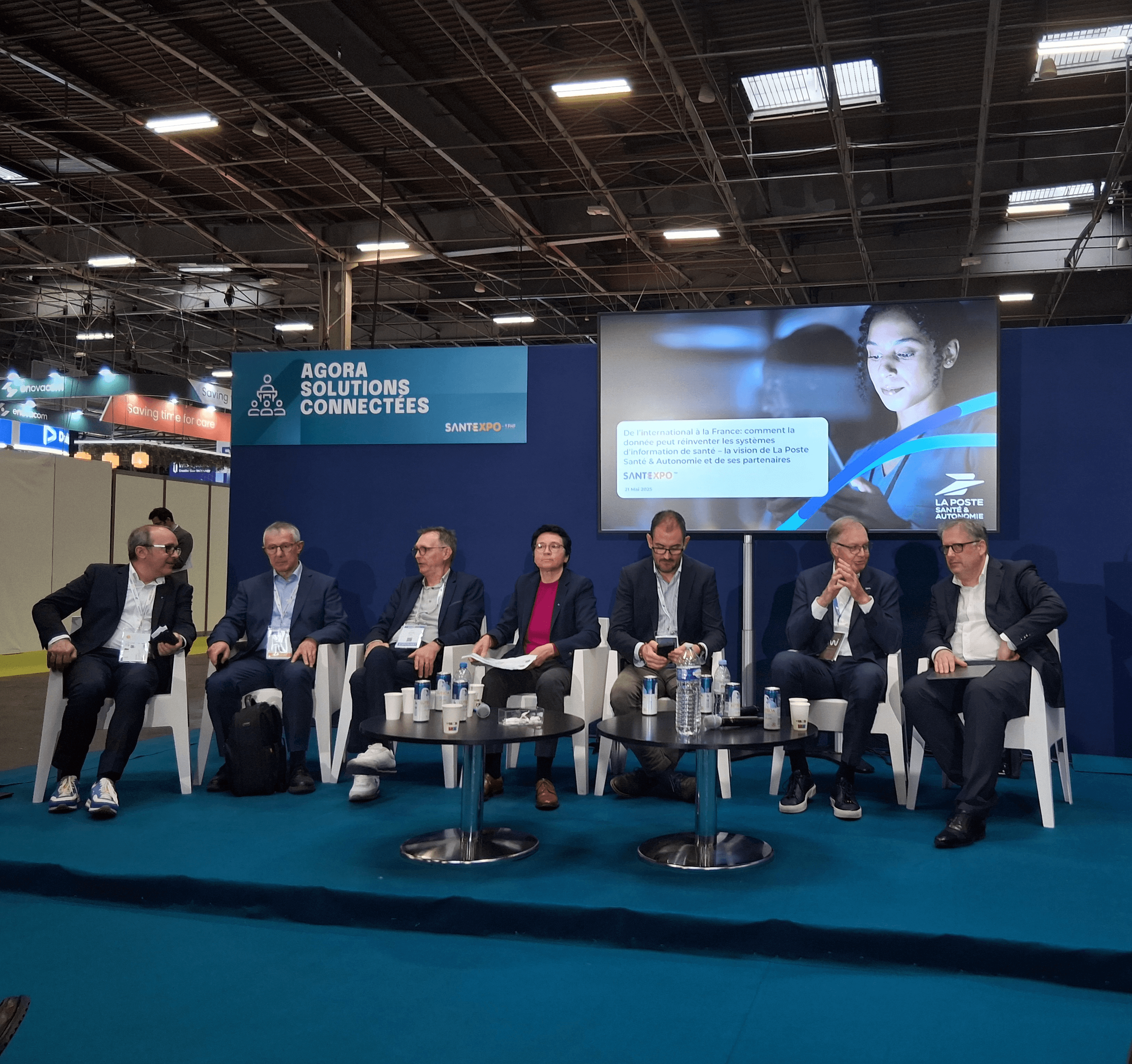 Illustration Vu à SantExpo 2025 | De l’international à la France : comment la donnée peut réinventer les systèmes d’information de santé – la vision de La Poste Santé & Autonomie et de ses partenaires