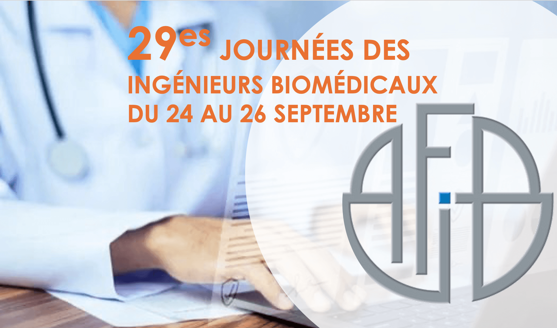 Illustration 29es Journées des ingénieurs biomédicaux du 24 au 26 septembre